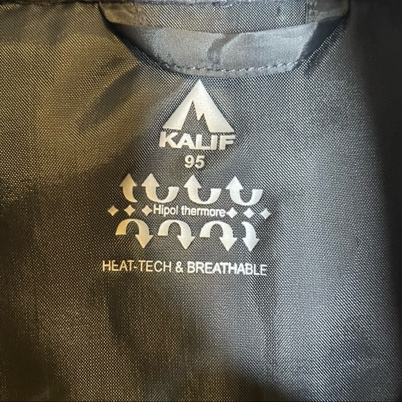 Kalif Heat-Tech and Breathable Black Full Zip Vest in Medium - Picture 2 of 4